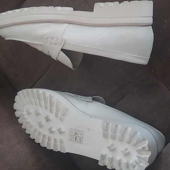 Dolce Vita Snake Skin Loafers - Picture 4 of 5